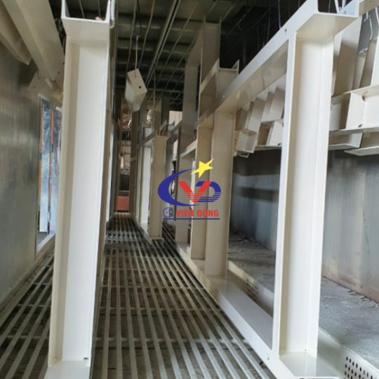 Gia Công Sơn Tĩnh Điện Hàng Kích Thước Lớn Tại Tân Uyên - Bình Dương