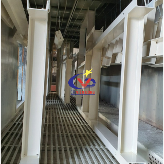 Gia Công Sơn Tĩnh Điện Hàng Kích Thước Lớn Tại Tân Uyên - Bình Dương